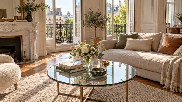 Top 10 tables basses en verre pour un intérieur chic