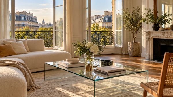 Top 10 tables basses en verre pour un intérieur chic